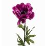 Kunstblume Anemone URASSAYA, violett, 45cm