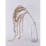 Künstlicher Rhipsalis Zweig HASAN, Glitzer, gold, 120cm