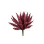 Künstliche Blume Erika BESSABIL auf Steckstab, burgunderrot, 28cm