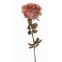 Künstliche Rose NAJMA, Trockenoptik, altrosa, 65cm, Ø10cm