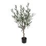 Künstlicher Olivenbaum CIADINA mit Früchten, Naturstamm, 100cm