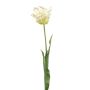 Deko Papageientulpe LUNIA, weiß-grün, 70cm