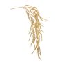 Dekozweig Amaranthus DEDALO mit Blüten, hängend, gold, 100cm
