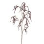 Kunst Zweig Amaranth PIATRA mit Blüten, burgunderrot, 100cm