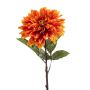 Deko Blume Dahlie JESKA, orange, 65cm