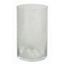 Zylindervase aus Glas SANSA OCEAN, klar, 20cm, Ø12cm