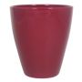 Vase TEHERAN PALAST aus Keramik, weinrot, 17cm, Ø13,5cm