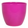 Keramik Übertopf groß TEHERAN BASAR, pink, 22,5cm, Ø25cm