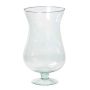 Glas Pokal Vase KOFFI, mit Fuß, klar, 30cm, Ø16cm