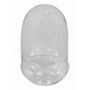 Glashaube JAMAE, transparent, 30cm, Ø17,5cm