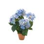 Kunstpflanze Hortensie JONE auf Steckstab, blau, 40cm