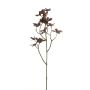 Kunstzweig Roter Glücksklee GUSSIA, burgunderrot, 75cm