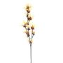 Deko Zweig Zaubernuss HELYRA mit Blüten, gelb, 75cm