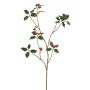 Deko Zweig Ilex GRANELA mit Beeren, grün-rot, 105cm