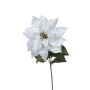 Künstliche Blume Weihnachtsstern LEINARA, weiß, 65cm