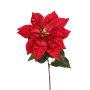 Künstliche Blume Weihnachtsstern LEINARA, rot, 65cm
