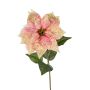 Künstliche Blume Weihnachtsstern LEINARA, rosa, 65cm