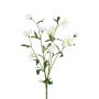 Künstliche Glockenblume LENNIA, weiß, 80cm