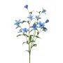 Künstliche Glockenblume LENNIA, blau, 80cm