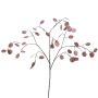 Deko Zweig Silberblatt DANUVIA, mauve, 110cm