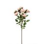 Kunstblume Rosenzweig TOSSA, rosa-creme, 60cm, Ø1-4cm