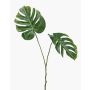 Kunstzweig Philodendron Monstera Deliciosa AECIO, 50cm