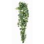 Hängende Kunstpflanze Punktblume ALANGE auf Steckstab, grün-weiß, 180cm