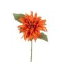 Künstliche Blume Dahlie PIENISA, orange, 60cm