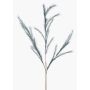 Kunstzweig Federgras Rispen YECORA, blau, 130cm