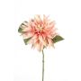 Künstliche Blume Dahlie PIENISA, lachs, 60cm