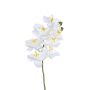 Kunst Phalaenopsis Orchidee PUNIELA, weiß, 60cm
