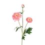 Dekozweig Ranunkel RETIANNE, rosa, 65cm