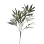 Künstlicher Zweig Mango WANLIN, grün-grau, 100cm