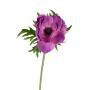 Kunstblume Anemone RIGONIA, magenta, 50cm