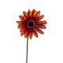 Künstliche Blume Gerbera SANDIRA, dunkelorange, 60cm