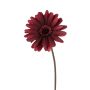 Künstliche Blume Gerbera SANDIRA, dunkelrot, 60cm