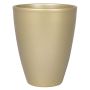 Deko Vase TEHERAN PALAST, Keramik, gold-matt, 17cm, Ø13,5cm