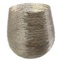 Laterne FRIDERIKE aus Eisen, gold, 20cm, Ø20cm