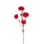 Künstlicher Zweig Nelke SYNDOLIN, rot, 60cm