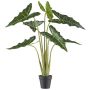 Kunstpflanze Alocasia Sanderiana NARLO, Dekotopf, grün, 100cm