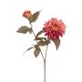 Künstlicher Zweig Dahlie TYAMA, altrosa, 65cm
