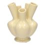 Keramikvase ANNALIES mit 5 Öffnungen, sand, 26cm, Ø19cm