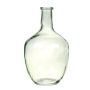 Weinballon Vase METIN, Glas, klar-grün, 30,3cm, Ø17,8cm