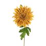 Künstliche Blume Gerbera YAMIRA, ockergelb, 60cm