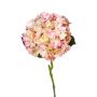 Dekoblume Hortensie YELLINA, rosa-creme, 60cm