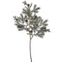 Deko Zweig Pinie PEXTO mit Zapfen, gefroren, 65cm