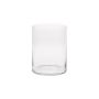 Blumenvase SANYA AIR, Glas, Zylinder, transparent, 21,5cm, Ø13,5cm