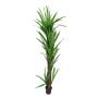 Kunst Palme Yucca elephantipes MIBBEA, Dekotopf, grün, 220cm