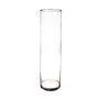 Glas Bodenvase SANYA AIR, Zylinder, transparent, 60cm, Ø15cm