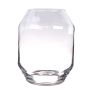 Große Glas Blumenvase LEVIANO, klar, 25cm, Ø20cm